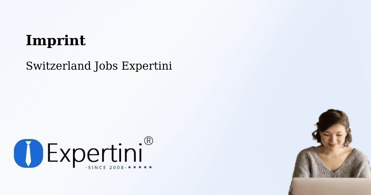 Imprint – Crissier - Switzerland Jobs Expertini